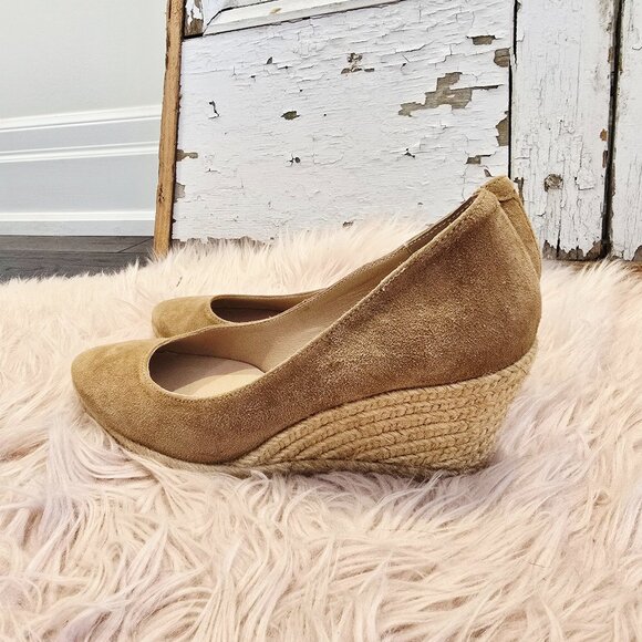 GIAMO LEATHER WEDGES - Picture 1 of 2